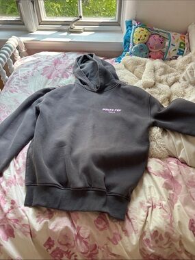 Women's Charcoal Hooded Sweatshirt